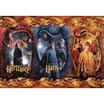 Clementoni Harry Potter: Harry Ron a Hermiona 104 dílků