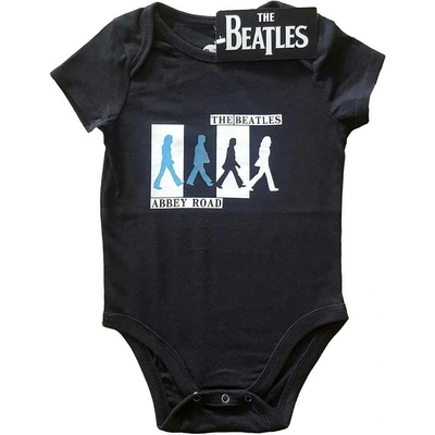 detské body ROCK OFF Beatles Abbey Road Colours Crossing Čierna