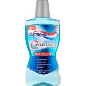 Aquafresh ВОДА ЗА УСТА АКВАФРЕШ КОМПЛИЙТ КЕЪР ФРЕШ МИНТ 500 МЛ (871046410052)