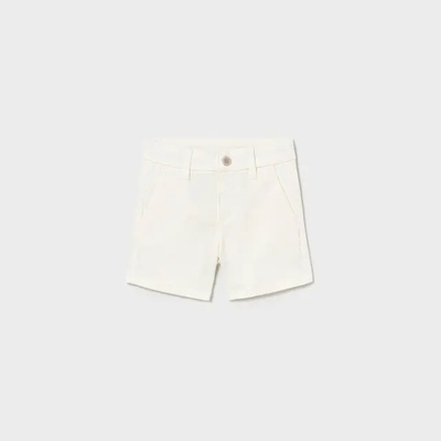 Mayoral Къси панталони памук basic в цвят сметана за мини момче Mayoral