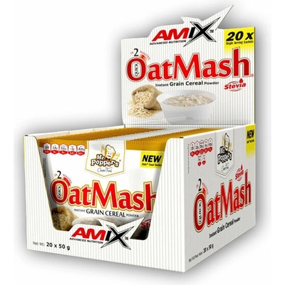 Amix Mr.Popper´s Oat Mash white chocolate 10 x 50 g