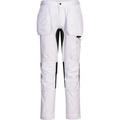 Portwest WX2 Eco Holster CD883 Strečové pracovní kalhoty bílá