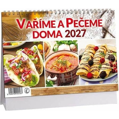 stolní Vaříme a pečeme doma 23cm x 16cm, K861 2027