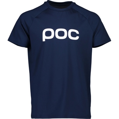 POC Мъжка фланелка с къс ръкав за колоездене Poc Reform Enduro Tee Cycling jersey - Turmaline Navy (056-1810-0412)