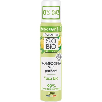 SO’BiO étic Čisticí suchý šampon ve spreji s Yuzu BIO 100 ml