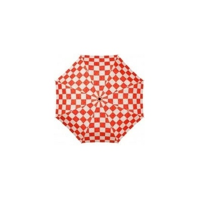 DOPPLER Mini Fiber Chess Paislei - dámský skládací deštník béžová 726465CP01