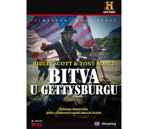 Bitva u Gettysburgu - digipack DVD