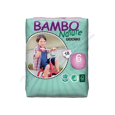 ABENA A.S. Bambi Nature Pants XL navl.plen.k.trénink 18 ks