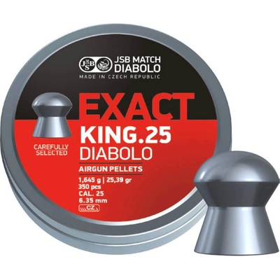 Diabolky JSB Exact King 1,64 g 6,35 mm 350 ks