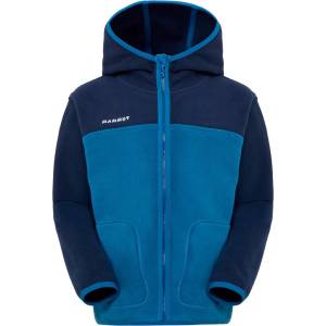 Mammut Детско поларено яке Mammut Kid's Waymarker Midlayer Hooded Jacket Fleece jacket - Tschiel / Marine - размер 104 (EU) (703-6438-0411)