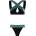 Protest Дамски комплект бикини Protest Women's PRTKalai Bikini Bikini - True Black - размер 44 (150-6514-0122)