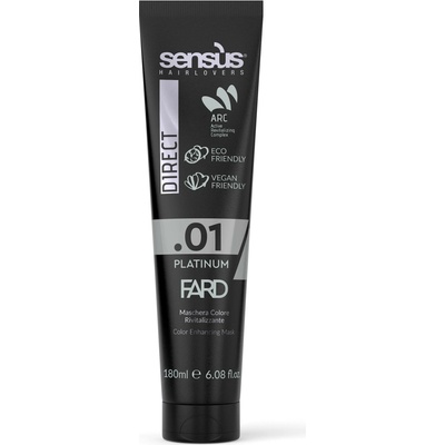 Sensus Direct Fard .01 Platinum - Barevná maska 180 ml