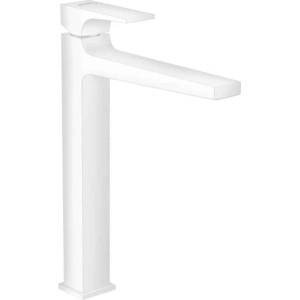Hansgrohe Metropol - Смесител за умивалник с изпускателен клапан „Push-Open, матово бял 32512700 (32512700)