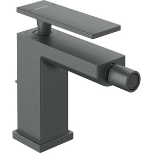 Hansgrohe Tecturis E - Смесител за биде с излив, EcoSmart, матиран черен хром 73200340 (73200340)