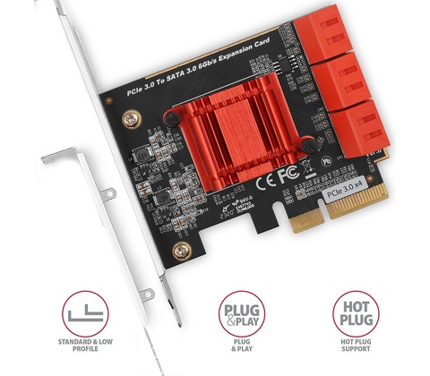 Axagon PCES-SA6