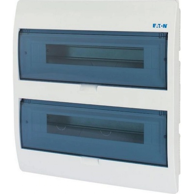 Eaton Пластмасово табло за вграден монтаж eaton bc-u-2/36 eco ip40, 280357 - 2 реда, 36 модула, ip40 (280357)