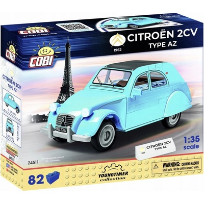 Cobi 24511 Youngtimer Auto Citroën 2CV ,,Kačica" TYP AZ 1962