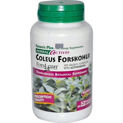 Herbal actives Coleus Forskohlii - Колеус форсколий - 60 вег. капсули