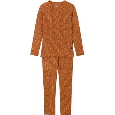 Reima Taival dětské merino termoprádlo Cinnamon Brown