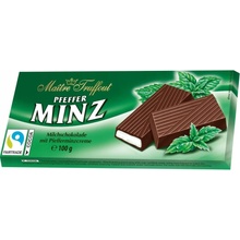 Maitre Truffout Plnená čokoláda mätová 100 g