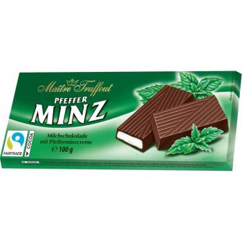 Maitre Truffout Plnená čokoláda mätová 100 g