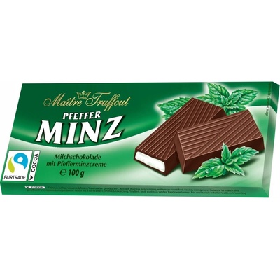 Maitre Truffout Plnená čokoláda mätová 100 g