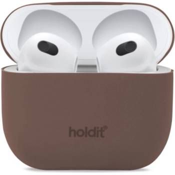 Image 1 of Holdit Kaлъф Holdit - Silicone, AirPods 3, Dark Brown (7330985154140)