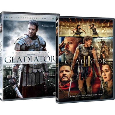 Gladiátor 1+2 kolekcia 2DVD