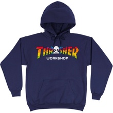 Thrasher AWS SPECTRUM HOOD Navy Blue