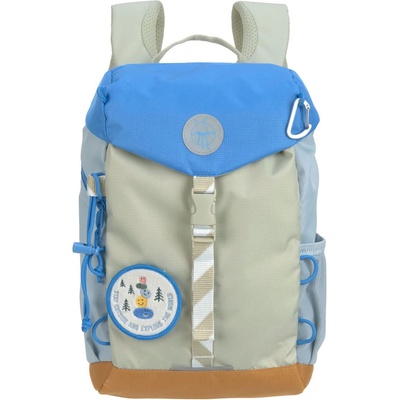 Big Outdoor Backpack LÄSSIG Sunny Explorer Green Blue 14L