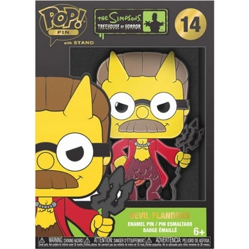 Funko POP! 14 PIN Simpsons Devil Flanders