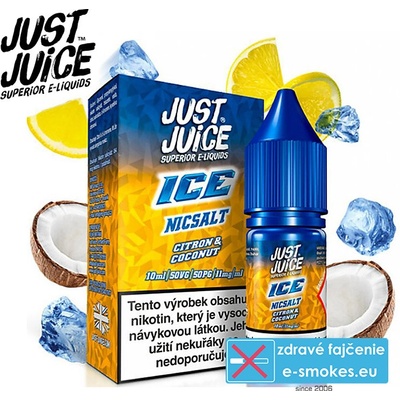 Just Juice Salt ICE Citron & Coconut 10 ml 11 mg