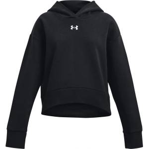 Under Armour Детски суичър Under Armour Ua Rival Fleece Crop Hoodie Hoody Girls - Black