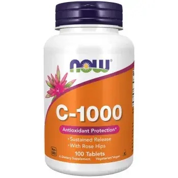 Image 1 of NOW Витамин Ц 1000 мг | Vitamin C-1000 | Удължено освобождаване