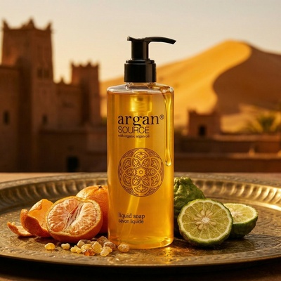 Argan Sourcetekuté mýdlo pumpičkový dávkovač 300 ml