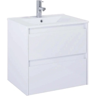 Roca МЕБЕЛ ЗА БАНЯ CORAL UNIK FLAT PACK A851924529 600x456 2 ЧЕКМЕДЖЕТА MDF БЯЛ MAT НЕСГЛОБЕН (A851924529)