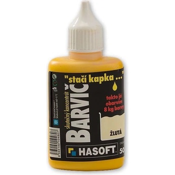 Hasoft Farbič 50 ml žltá