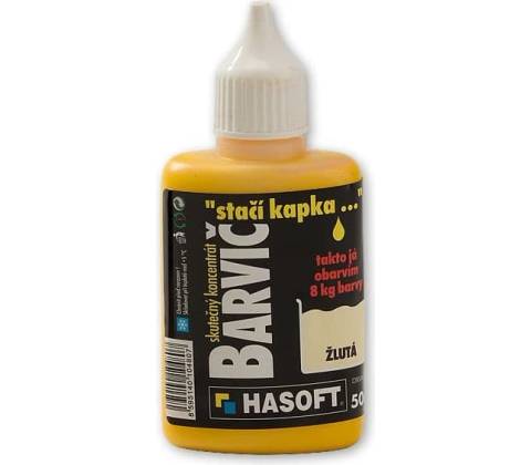 Hasoft Farbič 50 ml žltá