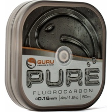 Guru Pure Fluorocarbon 50 m 0,16 mm 4 lb