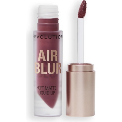 Makeup Revolution Air Blur Liquid Lipstick ľahký tekutý matný rúž Black Cherry 3,5 ml
