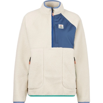 Passenger Дамски поларен пуловер Passenger Women's Home 2.0 1/2 Zip Recycled Sherpa Fleece Fleece jacket - Oatmeal - размер XL (105-6082-0415)