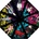 Sakami merchandise Чадър Sakami merchandise DanDaDan umbrella - Multicolor (Multicolor)