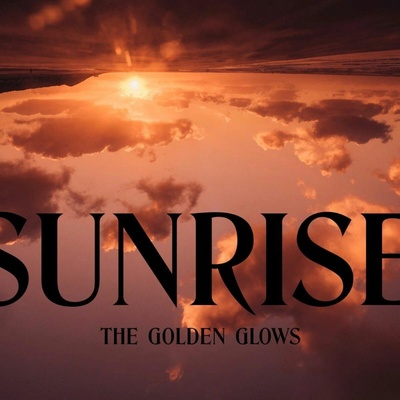 GOLDEN GLOWS - SUNRISE CD