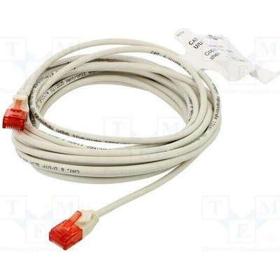 Goobay 93754 Patch U/UTP Cat 6 RJ45 vidlice z obou stran lanko Cu 5m