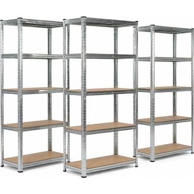 Mamutex Standard Regál 180 x 120 x 50 cm 5 políc 3 ks