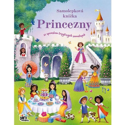 Samolepková knížka princezny