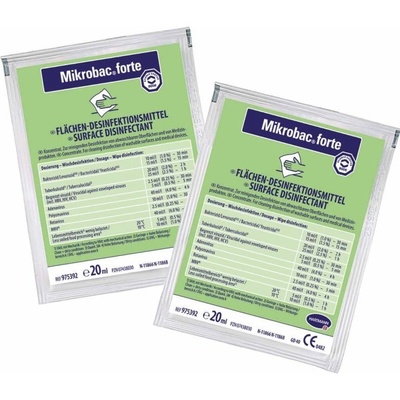 Mikrobac forte dezinfekčný prípravok bez obsahu aldehydov 250 x 20 ml