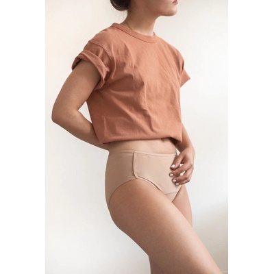 Love Luna Menštruačné nohavičky Midi Nude