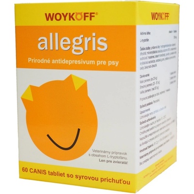 Woykoff Allegris Canis Mini antidepresivum pro psy 60 tbl.