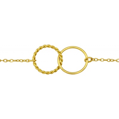 Majya stříbrný náramek s přívěskem LORA 10641